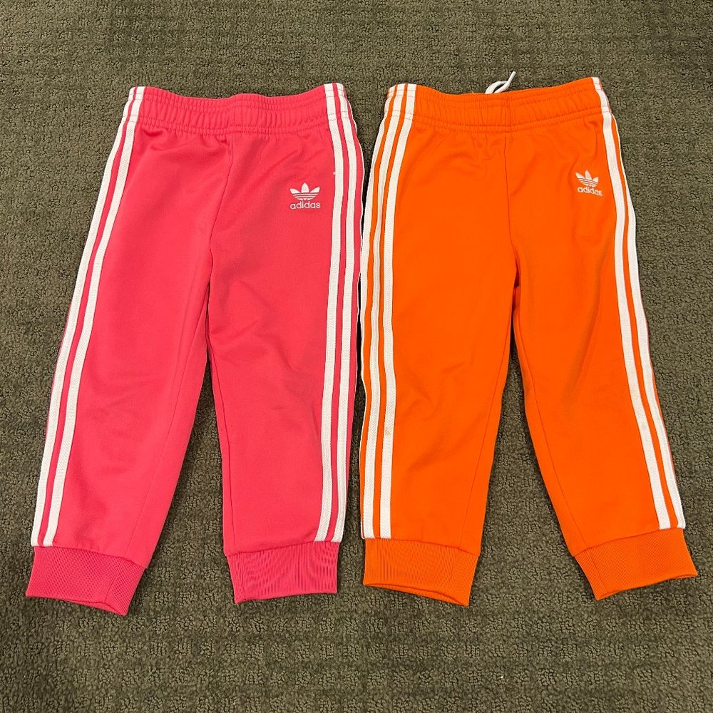 Pink left! - 2T Adidas 2-pc Track Suit - Picture 2 of 6